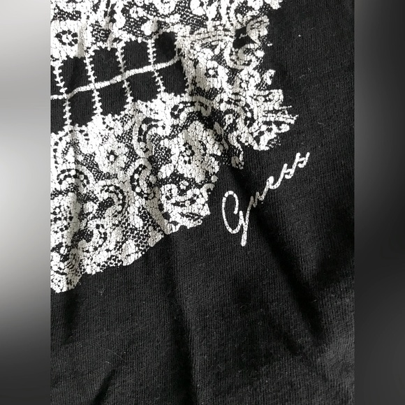 Guess Tops - FREE IF BUNDLED Laced Skull Bling Top